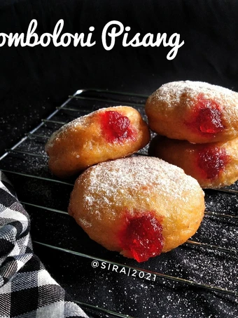 Easy Way Prepare Bomboloni Pisang the Delicious Appealing