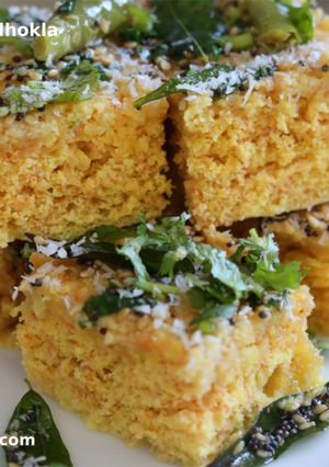 A picture of Instant Khaman Dhokla.