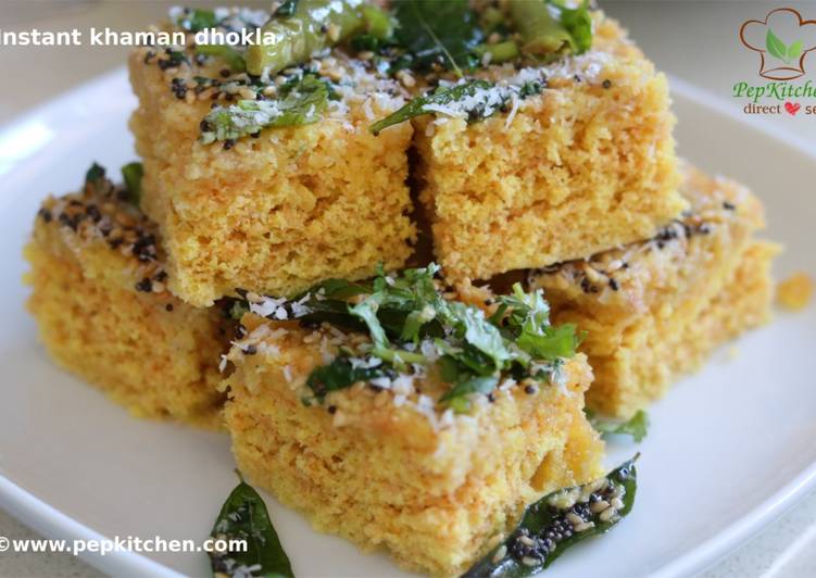 Recipe of Favorite Instant Khaman Dhokla