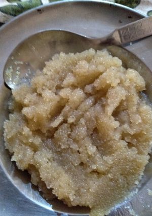 A picture of Suji halwa.