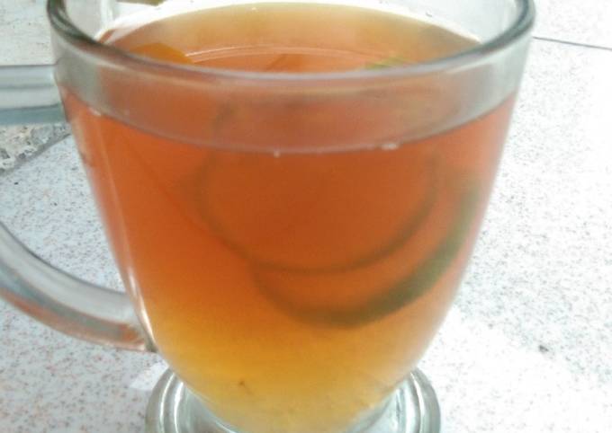 Anti Ribet, Memasak Teh Jeruk Nipis Semeriwing Sederhana Dan Enak