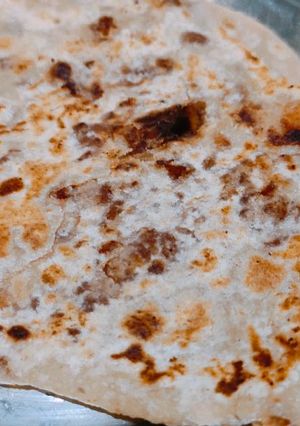 A picture of Dates paratha.