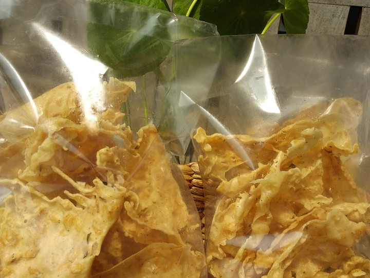 Resep Rempeyek ebi yang Enak