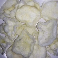 White prawn crackers A picture of White prawn crackers.