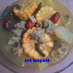 A picture of Sayur asem tetelan sapi.