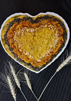 عکسی از دستور کشک بادمجون دودی