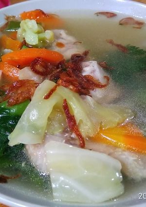 Foto resep Sup ayam simple
