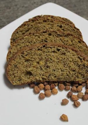 A picture of Chickpea Bread.