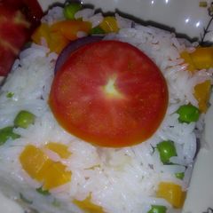 A picture of Vegetable rice.
