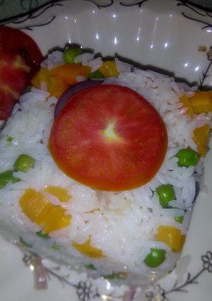 A picture of Vegetable rice.