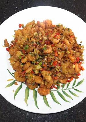 Foto resep Udang Goreng Cabe Garam