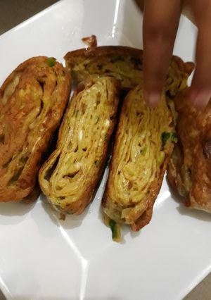 Foto resep Telur gulung sangat sederhana