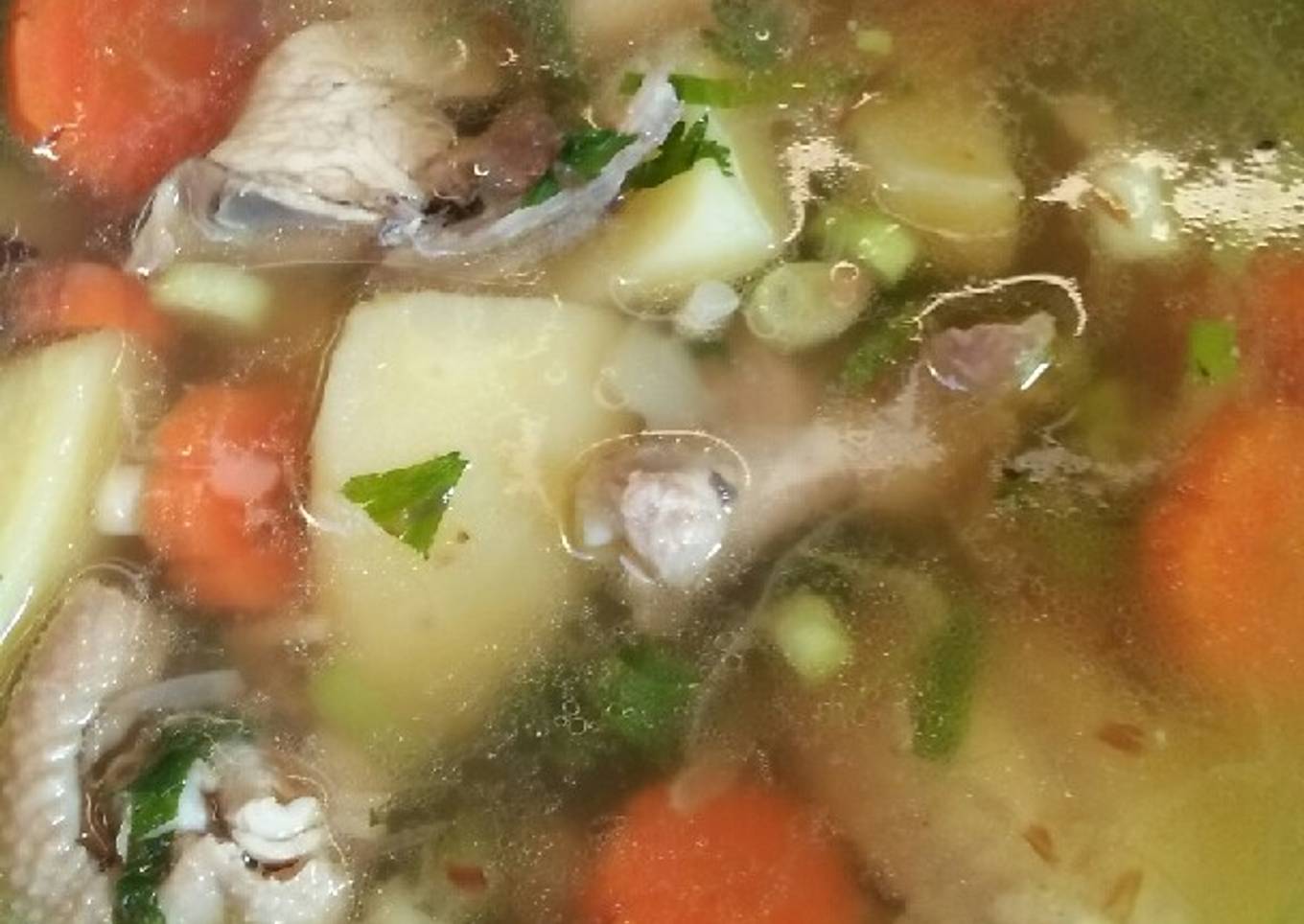 Soup ayam