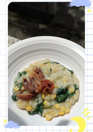 Foto resep Bubur Manado Simple (Made in Rice Cooker!)