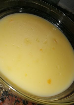 Una foto de Crema de vainilla
