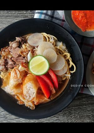 Foto resep 120. Soto Mie Bogor Kuah Merah