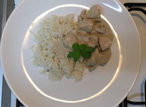 Foto de Caril Verde Tailandês de Frango