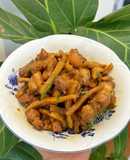 Thịt Ba Rọi Kho Củ Cải Khô