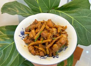 Hình của món Thịt Ba Rọi Kho Củ Cải Khô.