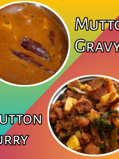 மட்டன் கிரேவி மற்றும் கறி(mutton gravy & curry recipe in tamil) செய்முறை முக்கிய புகைப்படம்