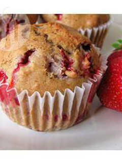 Foto principal de Muffins de chocolate y fresa