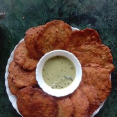 Maddur vada A picture of Maddur vada.