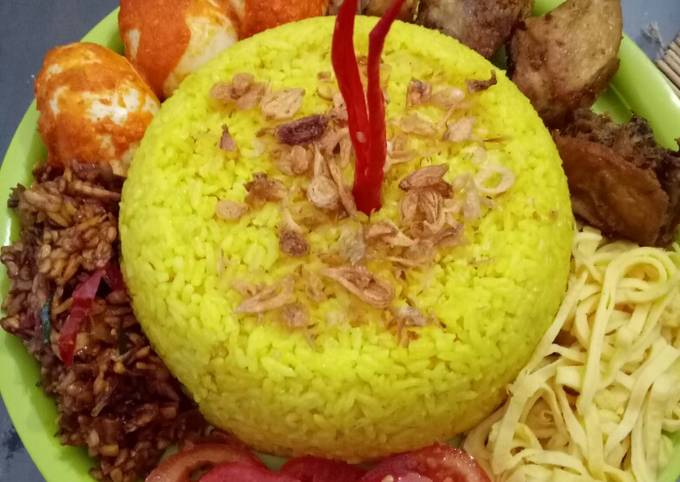 Anti Ribet, Membuat Nasi kuning magic com pulen Praktis