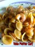Orecchiette con Gamberetti sfumati al Cognac