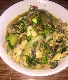 cá chép giòn xào