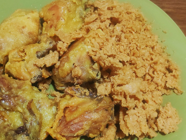 Resep Ayam kremes gurih Kekinian