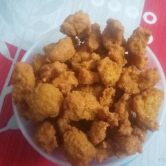 A picture of Mung dal crispy vadi.
