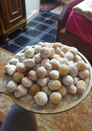 صورة لوصفة زلابية او لقمه القاضي 😋😍