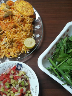 عکسی از دستور لوبیا پلو با گوشت ‌مرغ😛