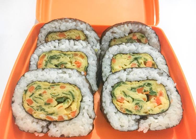 Rahasia Membuat Tamagoyaki Sushi Roll Yang Enak