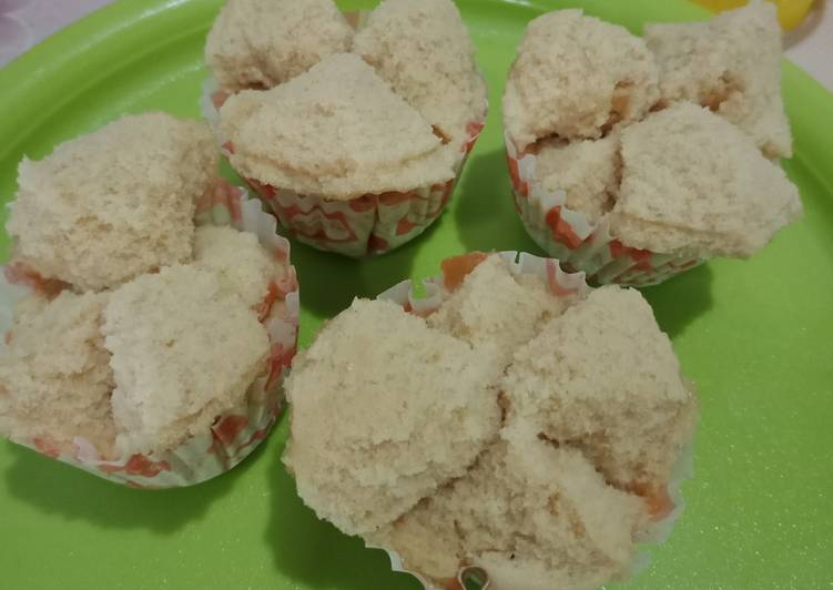 Olahan Bolu Kukus &#39;Nutrisari&#39; Jeruk | Cara Buat Bolu Kukus &#39;Nutrisari&#39; Jeruk Yang Lezat Sekali