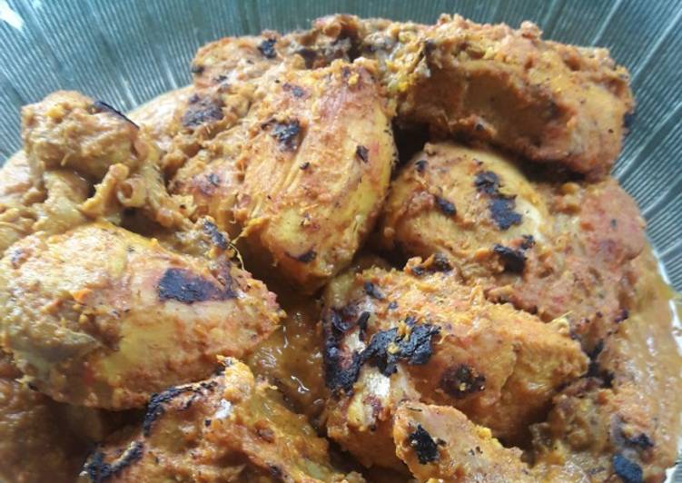 Resep Ayam Bakar Bumbu Padang super Pedas, Enak Banget