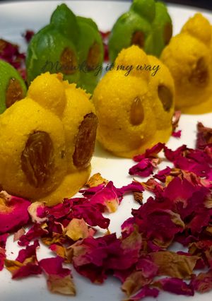 কাঁচা ও পাকা আমের জলভরা সন্দেশ (kancha o paka aamer jolbhora sondesh recipe in Bengali) রেসিপির প্রধান ছবি