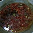 Sambel goreng pete daging sapi