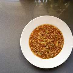 Una foto de Lentejas con arroz multicooker 12 en 1