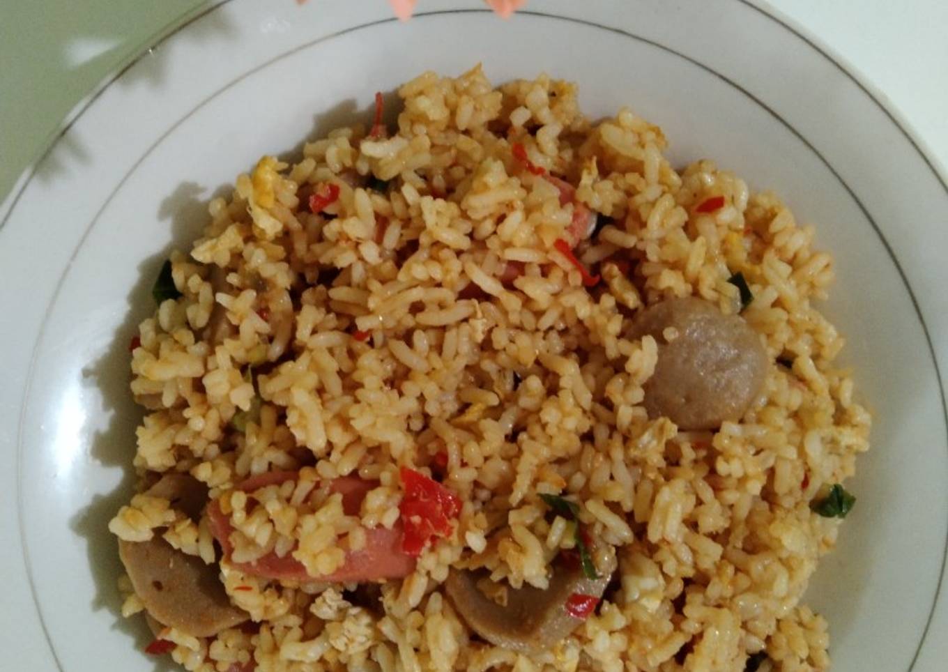 Nasi Goreng Bakso Sosis