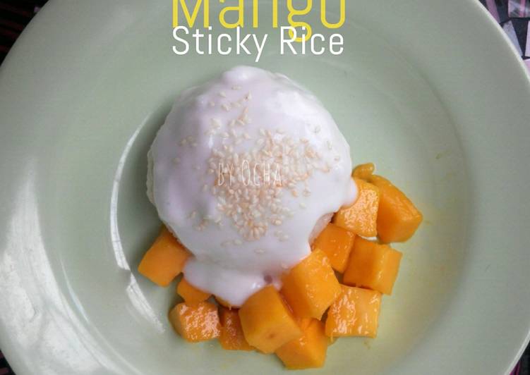 Cara Gampang Membuat Mango Sticky Rice Anti Gagal