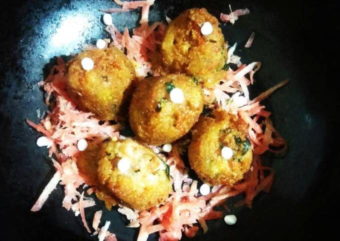 Aloo Sabudana Patties