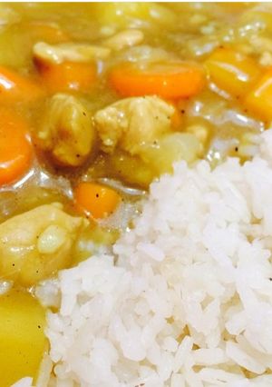 Foto resep Japanese chicken curry