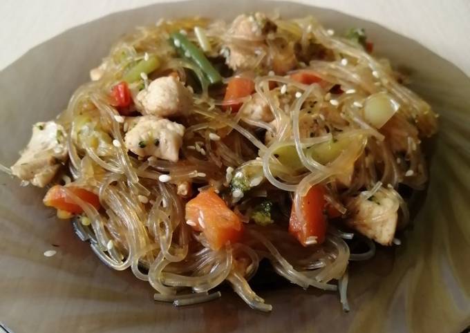 Фунчоза С Курицей Фото