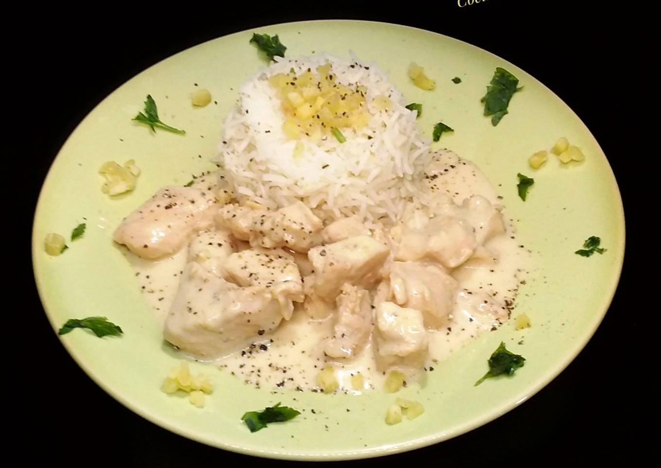 Pollo al jengibre