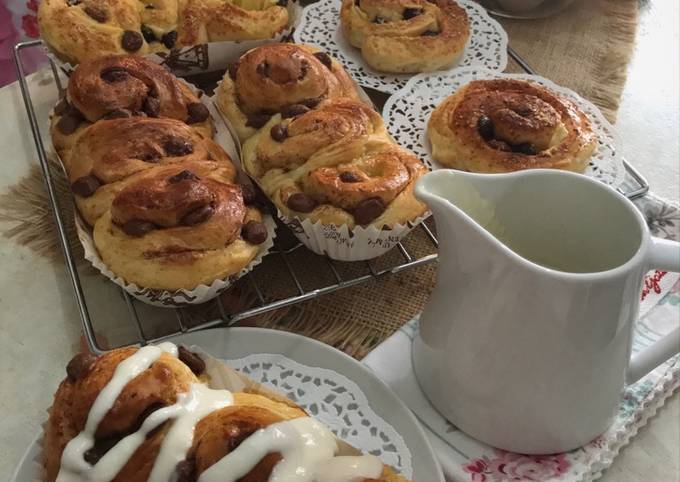 Resep Cinnamon choco Roll Bread oleh Yarsiochi - Cookpad