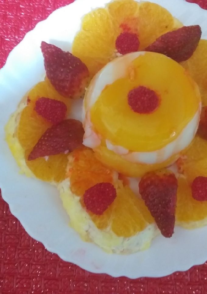 صورة لوصفة ديسير بالبرتقال