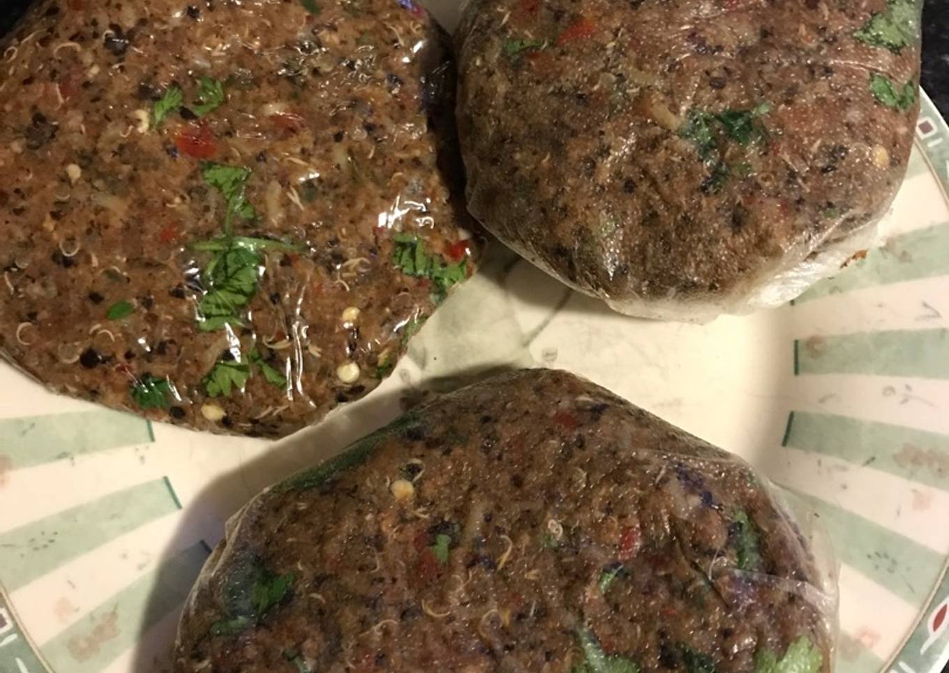 Vegan burgers