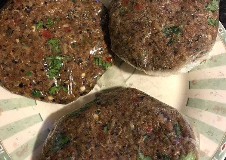 Fresh Vegan burgers