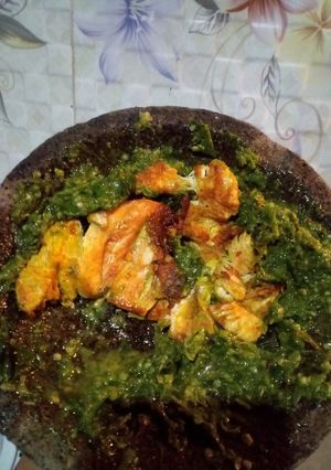 Foto resep Ayam Geprek Ijo